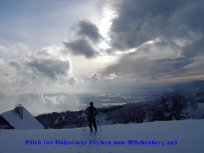 Blick ins Böhmische Becken vom "Rande der Welt"