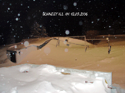 Die Schneehöhe wächst und wächt und .......