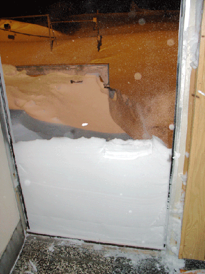 Schneefall am 12.03.2006