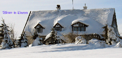 alte Bergarbeieterkate in Cinovec