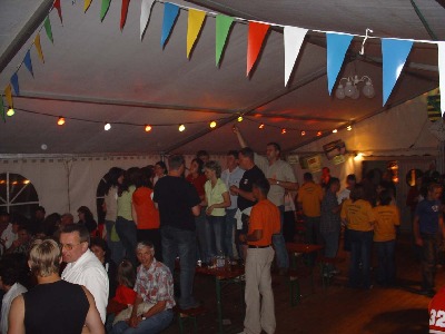 Gute Laune, Hunger und Durst ist mitzubringen